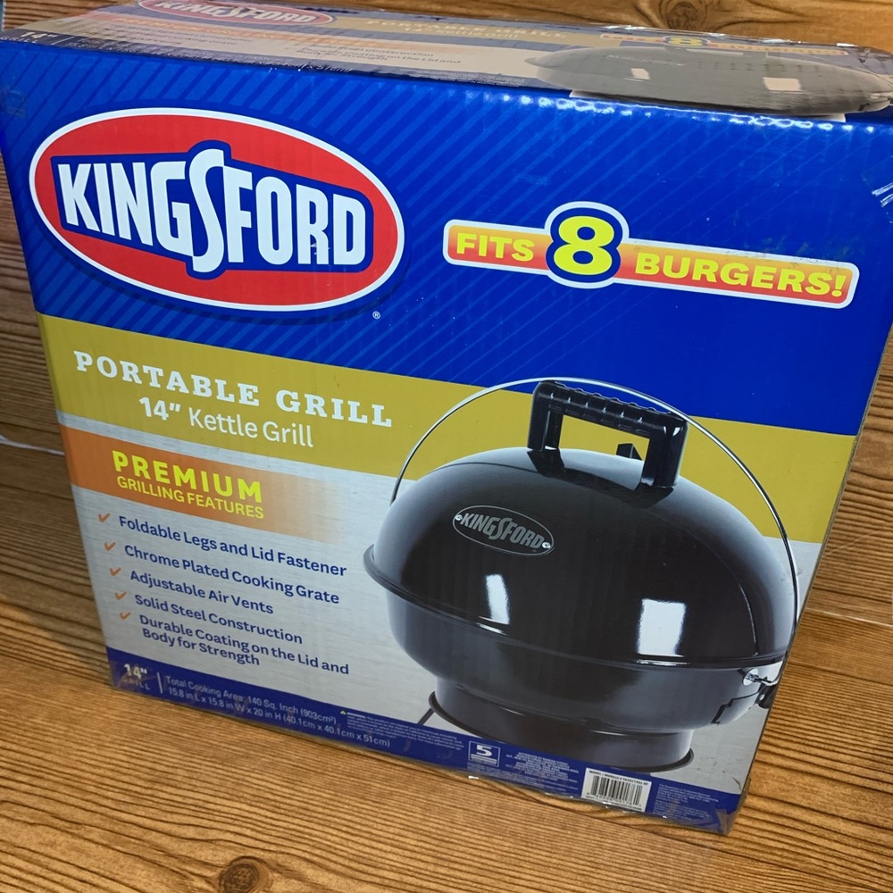 KingsFord 14 inch portable grill